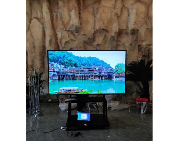 舒城汤池某农家乐采购100寸和65寸信息发布大屏